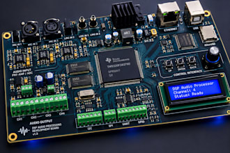 design professional dsp pcb, schematic and embedded embedded system development