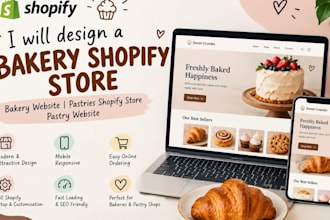design bakery shopify store bakery website pastries shopify store pastry website