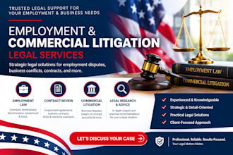 provide expert employment law and commercial litigation legal services