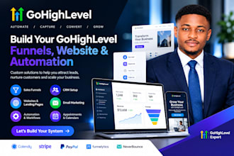 build gohighlevel sales funnels website api webhook integration ghl automation