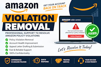 amazon account violation removal