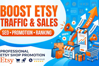 increase etsy shop traffic improve ranking and boost sales
