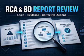 review and strengthen your rca, 8d, or corrective action report