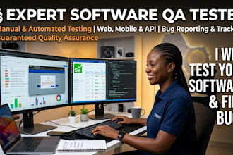 do software QA testing, web and mobile app testing, API