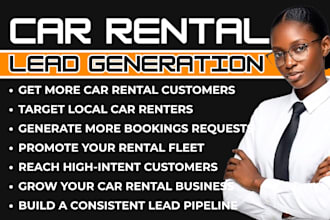 generate car rental leads car hire leads car rental bookings meta and google ads