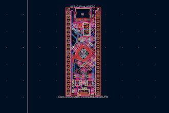 design a professional 2 layer pcb in kicad