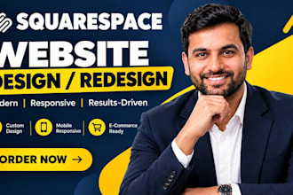 develop squarespace website,design or redesign squrespace, square up booking seo