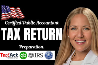 prepare and fax form 5472, 1120 for foreign owned llc, c corp scorp licensed CPA