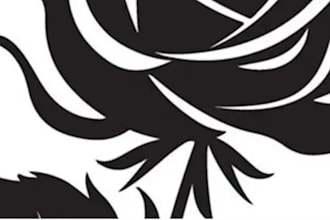 do tattoo into stencil,vector,sketch with manipulation