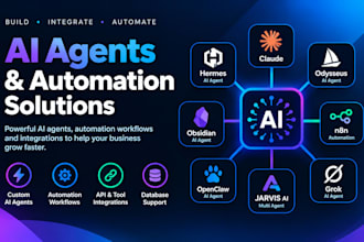 hermes ai agent odysseus obsidian openclaw n8n claude jarvis ai multi agent grok