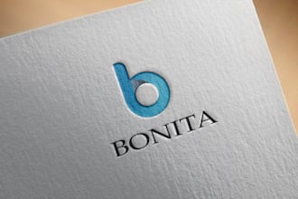 create a professional looking ready to use monogram logo