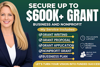 do grant research, grant writing, grant proposal, grant submission
