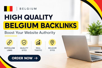 build high quality belgian backlinks for your website