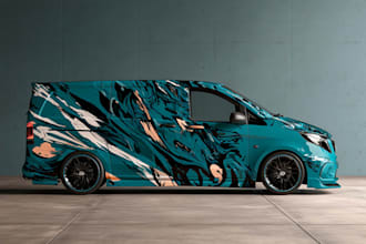 car wrap vehicle wrap truck wrap racing car wrap