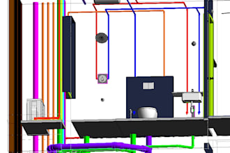 do revit mep bim modeling, clash detection and coordination