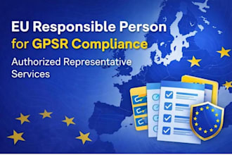 provide eu responsible person and gpsr compliance service, msr, fbo, and mdr