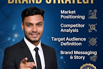 create a professional brand strategy and brand identity for your business
