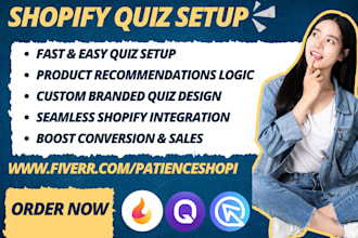 setup shopify quiz revenuehunt octane recomma quizell quizify lantern quiz kit