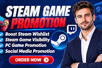 promote your steam game with wishlist growth and targeted marketing