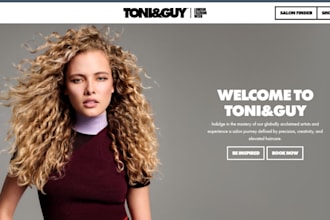 design wix hair salon website natural hair salon luxury hair salon website