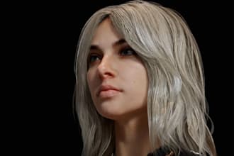 3d realistic metahuman character,3d metahuman, unreal engine metahuman, daz 3d