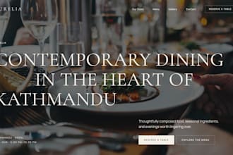 build a responsive react website with tailwind CSS