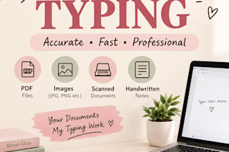 do accurate hindi and english typing and transcription