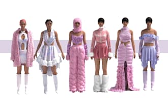 develop entire fashion collection