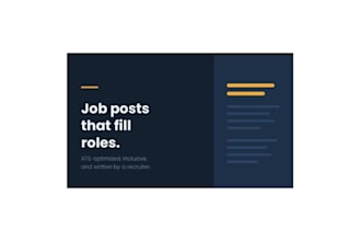 write ats optimized job descriptions that attract top talent