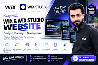 build a custom wix studio website with velo and cms