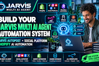 build jarvis ai assistant jarvis autopost sociai media shopify ai automation