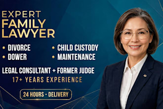 prepare uncontested divorce docs and family law legal documents for court filing