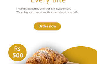 design high converting food and restaurant ads