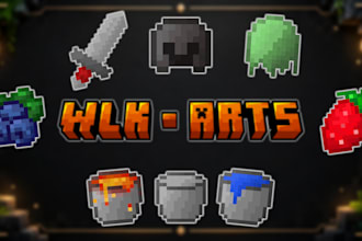 create custom minecraft and pixel textures