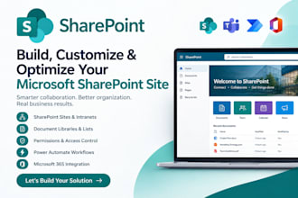 build, customize, and optimize your microsoft sharepoint site