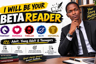 be your beta reader manuscript feedback critique