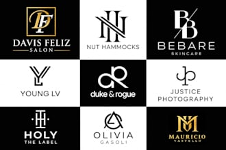design luxury fashion, clothing and streetwear line logo for your