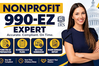 prepare and file your nonprofit form 990ez