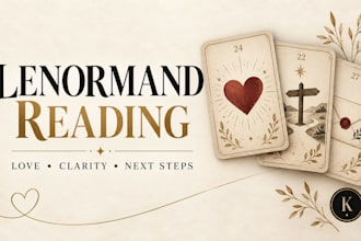 provide a clear lenormand love and relationship reading