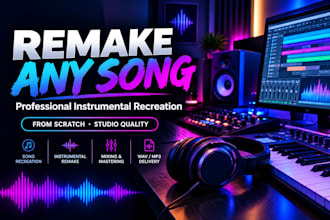 remake and recreate any song to avoid copyright