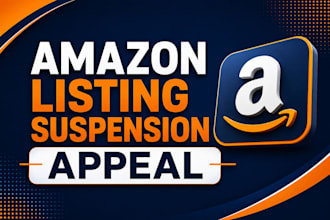 write a professional appeal for your amazon listing suspension