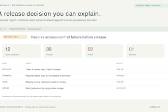 test your web app or ai workflow and deliver a clear QA report