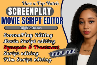 perfect your movie script with professional screenplay editing