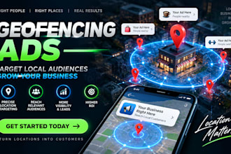 set up high converting geofencing ads with location targeting audience campaign