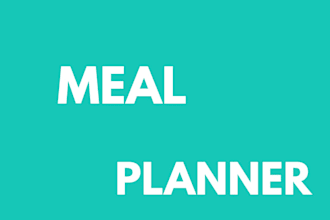 be your meal planner