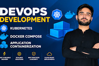 set up docker compose and containerize your application