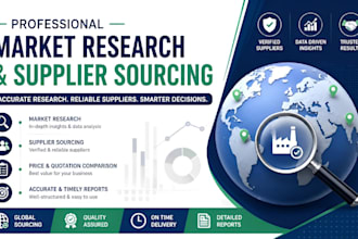 research suppliers n professional vendor database