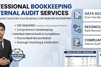 do bookkeeping, accounting and financial data entry