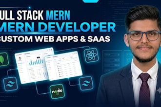 develop modern mern stack web app