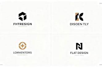 professional modern logo dsign for business brand